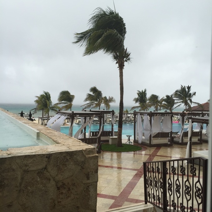 Storm Ida Cancun
